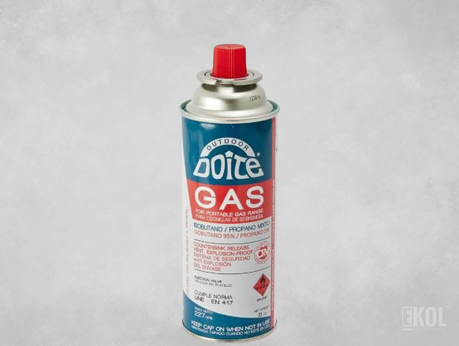 Gas Butano Propano 227gr/ Pack 4 Unidades / Hiking Outdoor