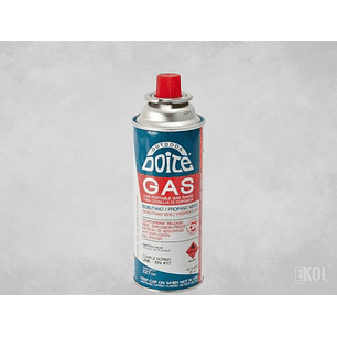 GAS BUTANO 227GRS CAMPING CON VÁLVULA