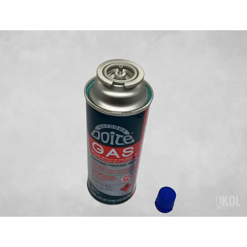 GAS BUTANO 227GRS CAMPING CON VÁLVULA 2