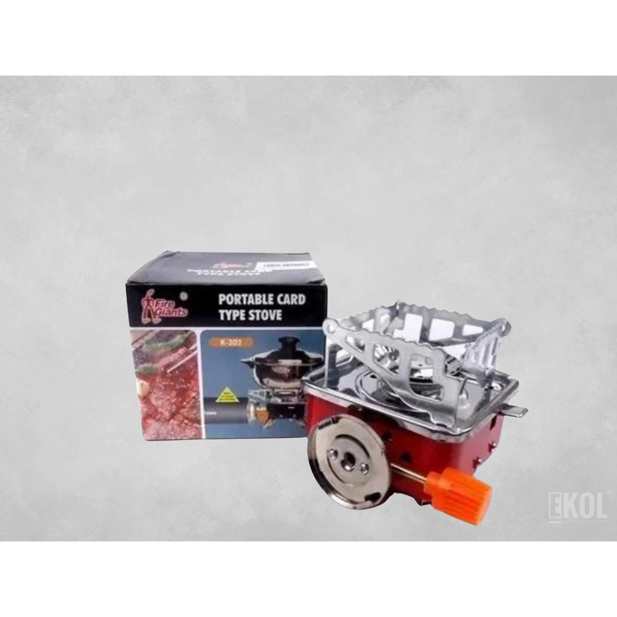 Mini Cocinilla Gas Camping Outdoor + Bolso  2