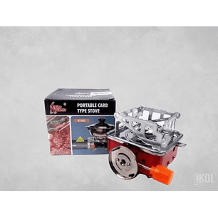 Mini Cocinilla Gas Camping Outdoor + Bolso 