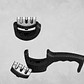 Afilador Cuchillo Tijera Cocina 3 Ranuras Acero Cerámica - Miniatura 2