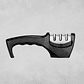 Afilador Cuchillo Tijera Cocina 3 Ranuras Acero Cerámica - Miniatura 1