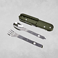 Set Cubiertos Camping Multiuso 5 En 1 Portátil Supervivencia - Miniatura 4