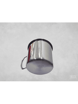 Vaso Portátil Acero Inoxidable Mosquetón Taza Camping