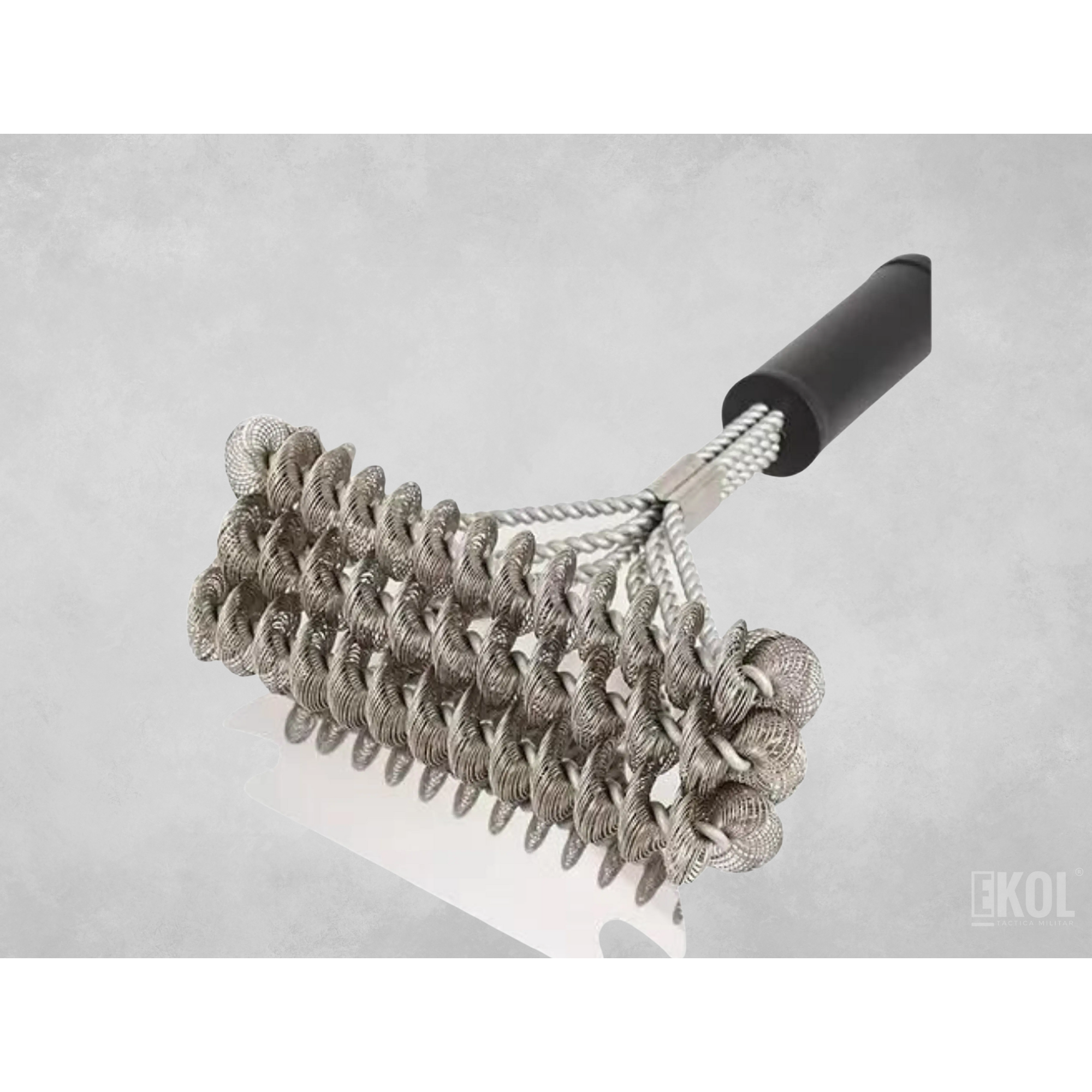 Cepillo Limpiador Residuos Parrilla Resistente Bbq Asado 2