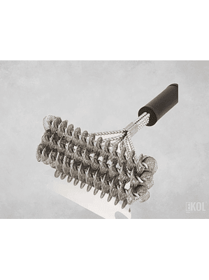 Cepillo Limpiador Residuos Parrilla Resistente Bbq Asado