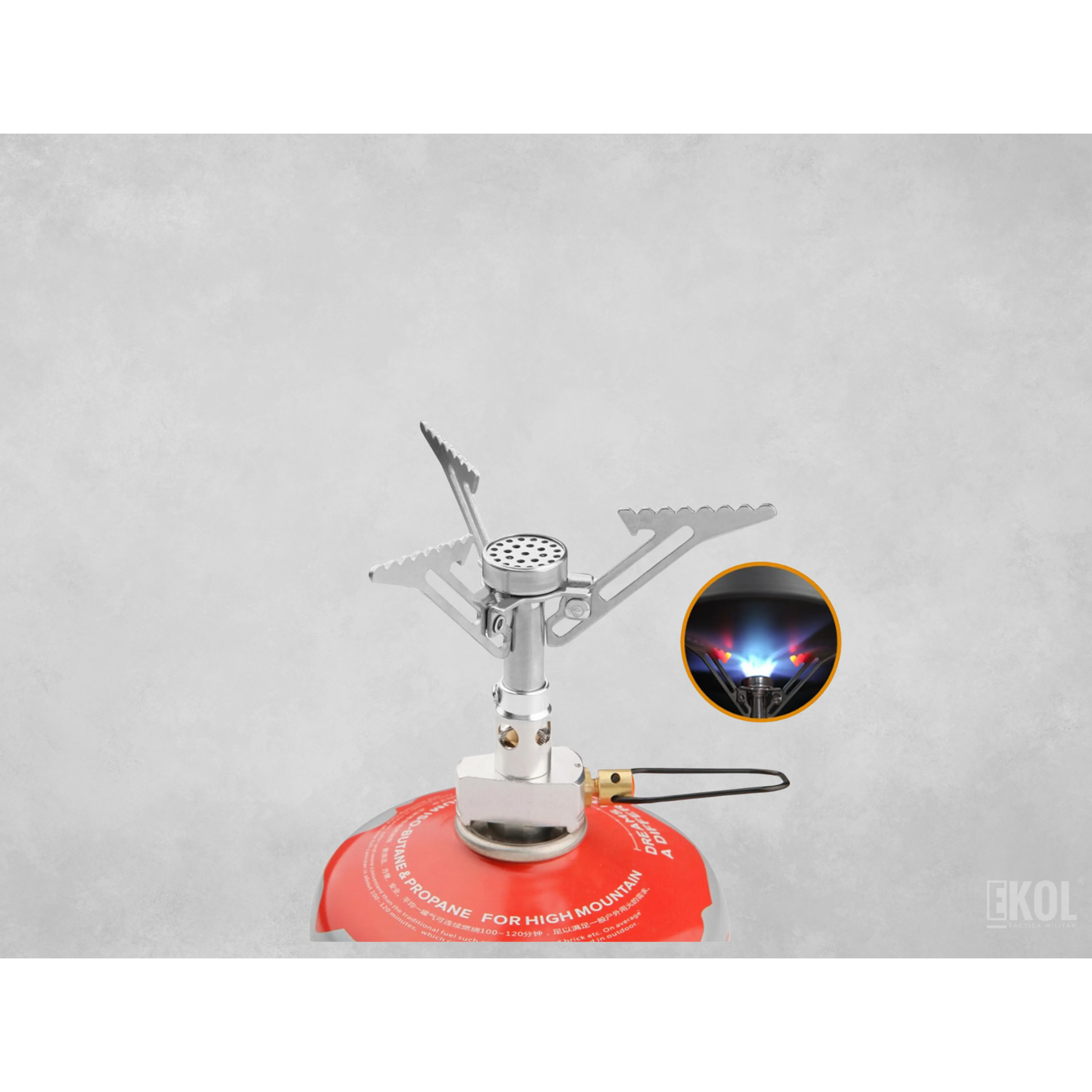 Cocinilla Estufa Camping Portatil Outdoor 120 gr 3