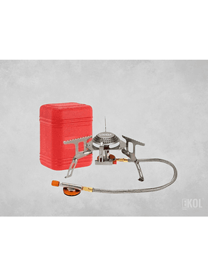 Cocinilla Estufa Portátil Gas Camping Trekking 3500w