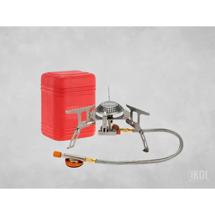 Cocinilla Estufa Portátil Gas Camping Trekking 3500w 1