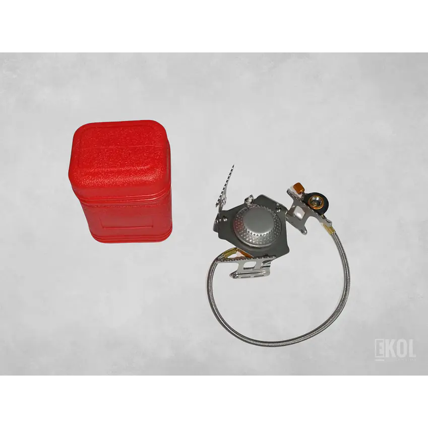 Cocinilla Estufa Portátil Gas Camping Trekking 3500w 2