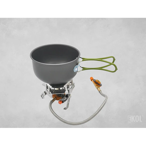 Cocinilla Estufa Portátil Gas Camping Trekking 3500w 3