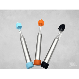 Soplador Retráctil Para Fogata Tubo Portátil Camping