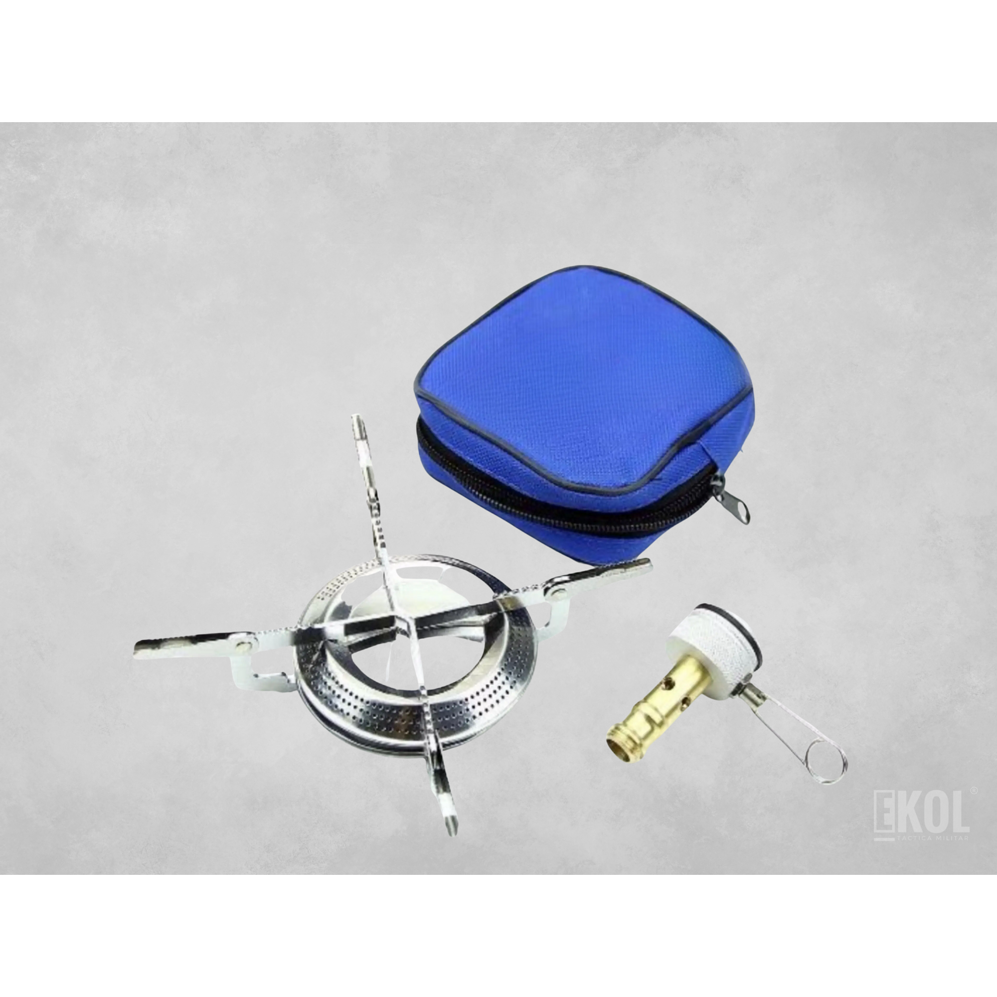 COCINILLA COMPACTA – TREKKING CAMPING OUTDOOR CAZA MILITAR 1