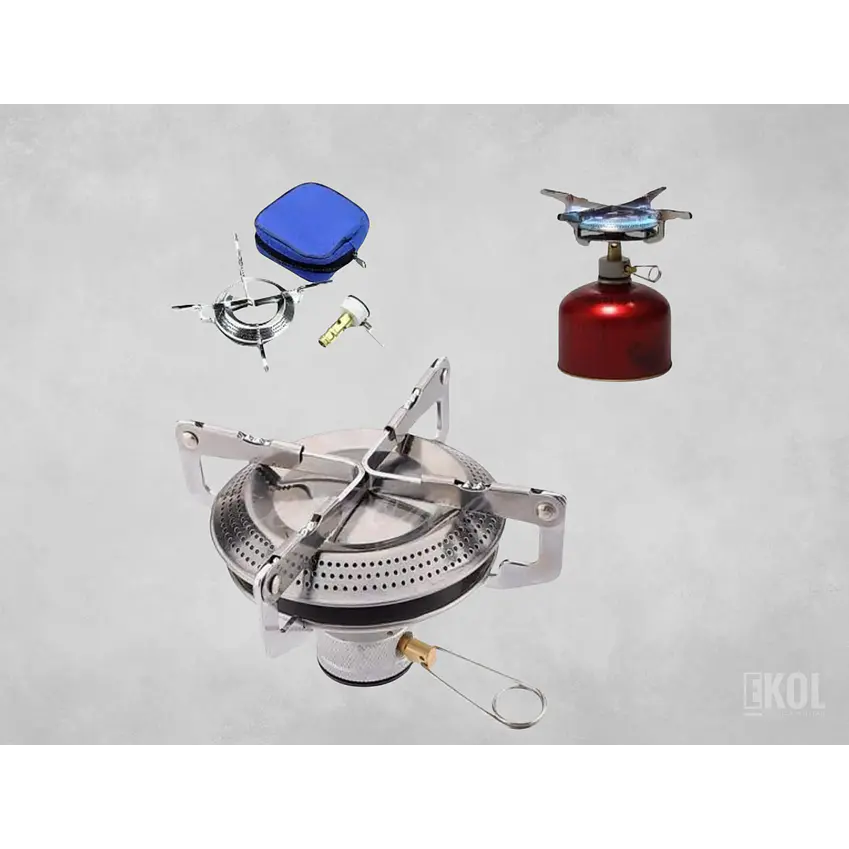 COCINILLA COMPACTA – TREKKING CAMPING OUTDOOR CAZA MILITAR 3