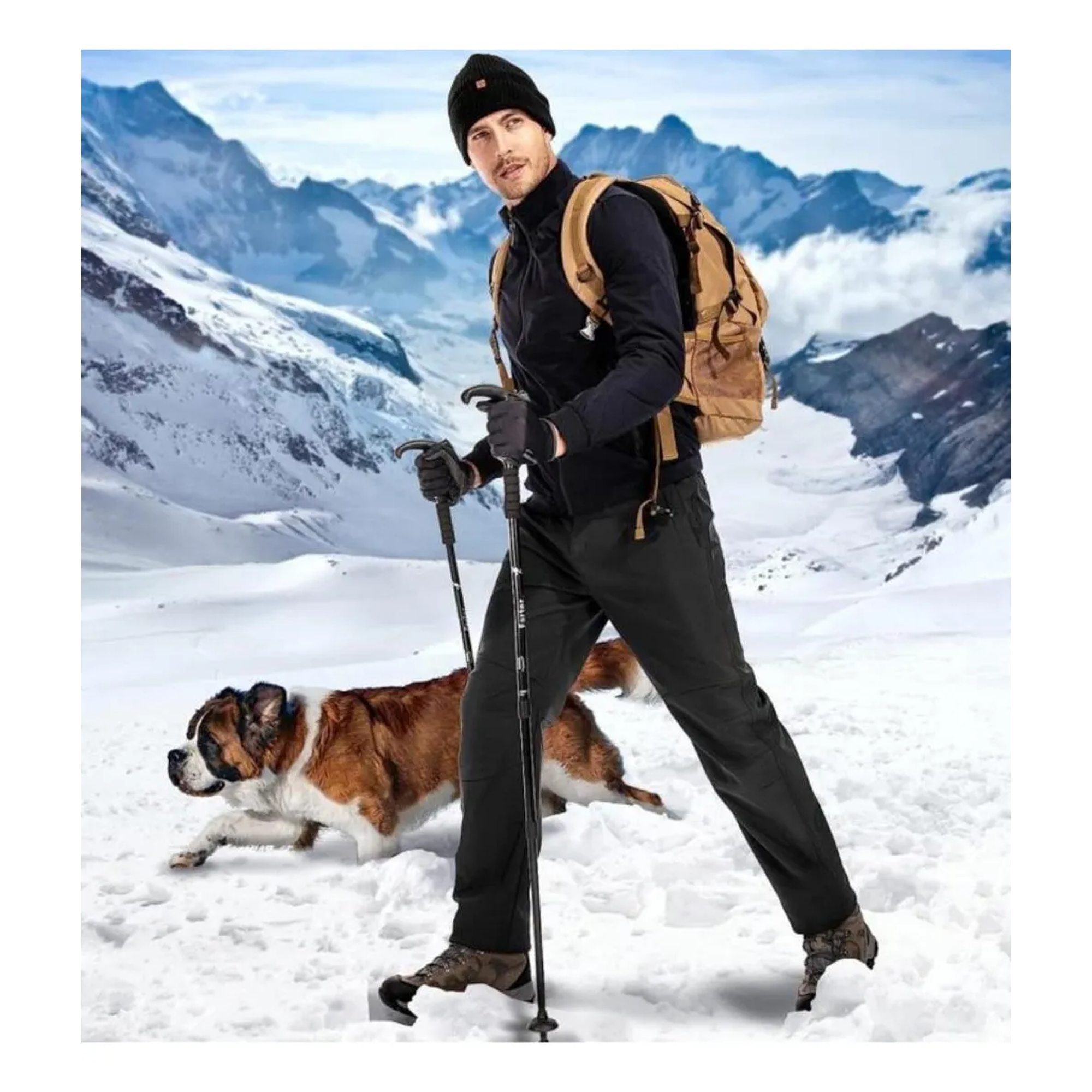 PANTALÓN SOFTSHELL NAWEL TÉRMICO IMPERMEABLE 6