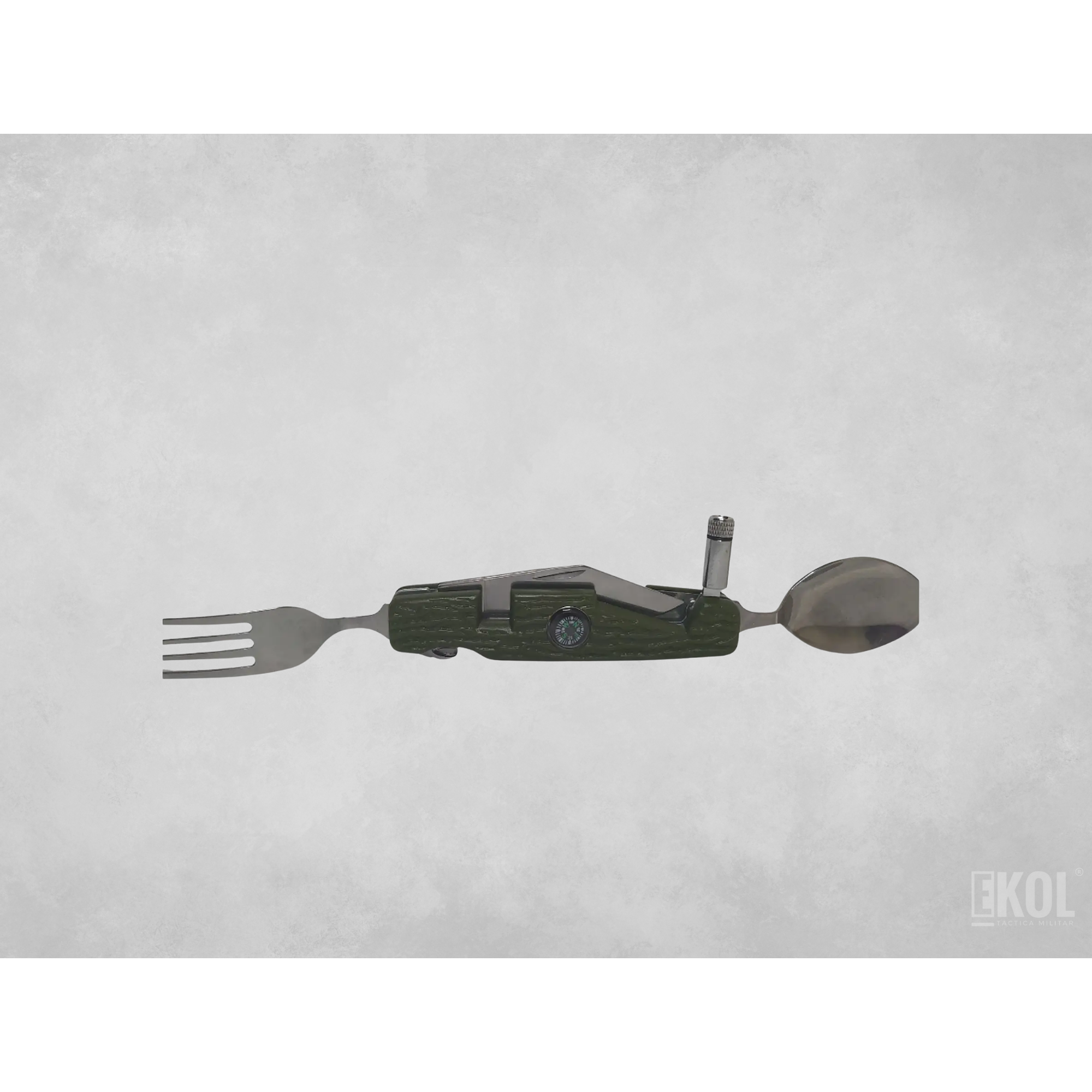 Set de Servicio Cubierto Camping 7 en 1 2