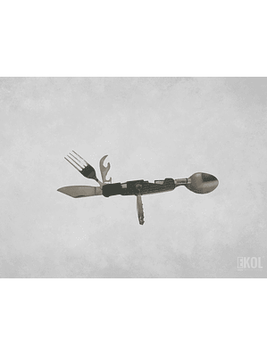 Set de Servicio Cubierto Camping 7 en 1