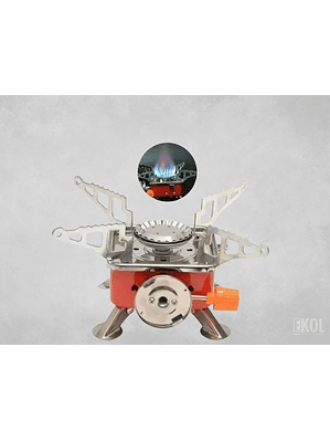 Cocina Mini Cocinilla Camping A Gas Outdoor Con Bolso