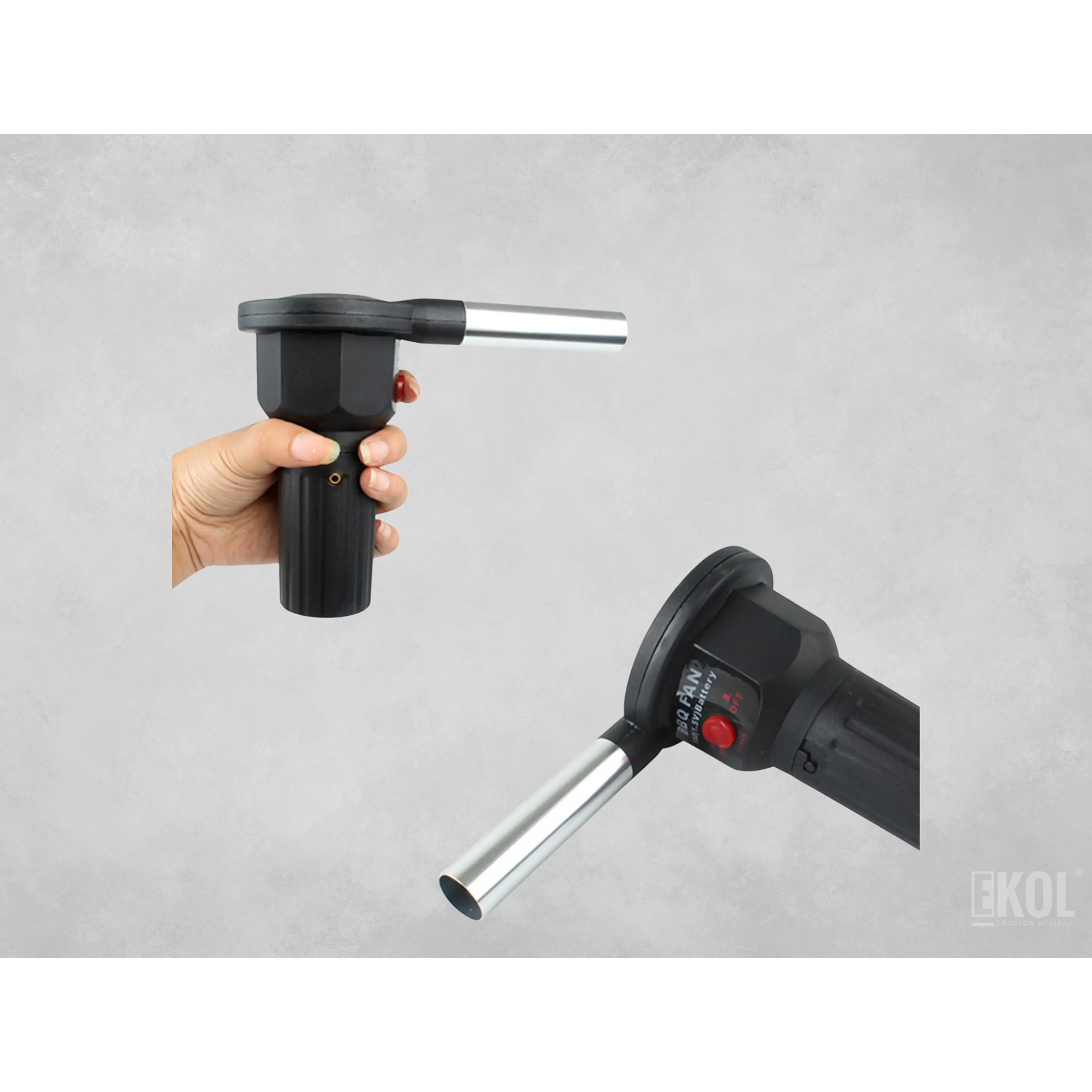 Soplador Electrico Portatil Para Asados Parrillas 3