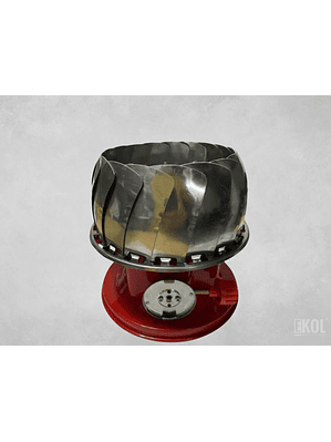 Cocinilla Estufa Grande Portátil Gas Camping Trekking 2800w