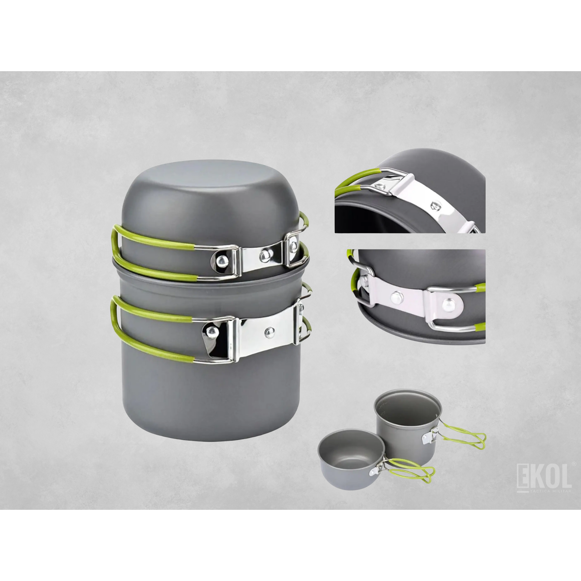 Set Ollas Camping  2