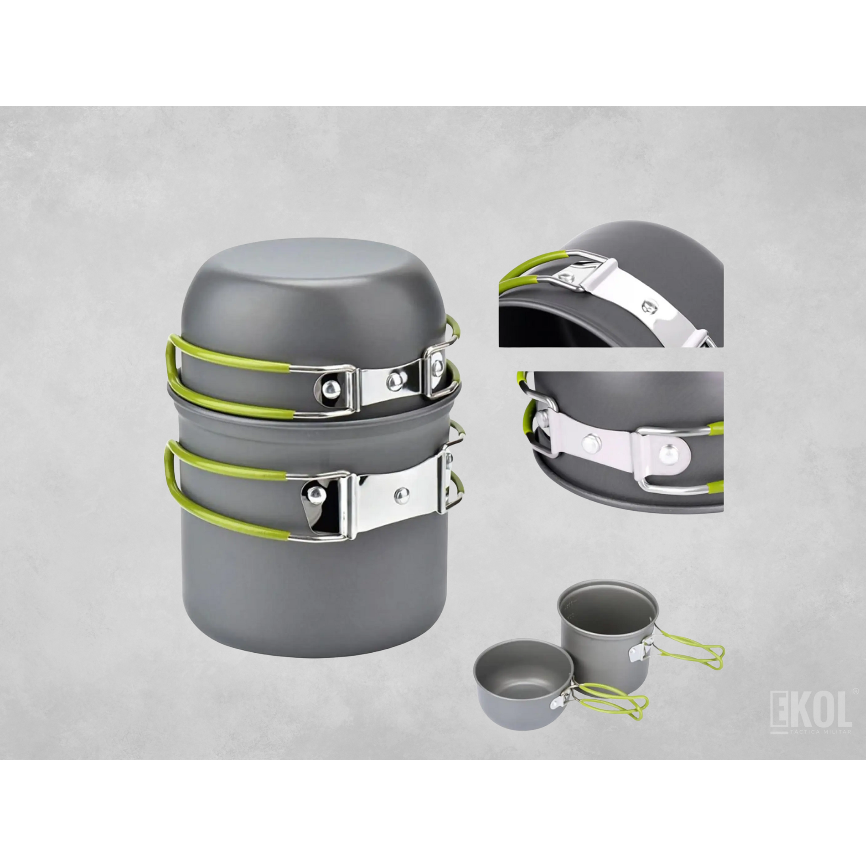 Set Ollas Camping  2