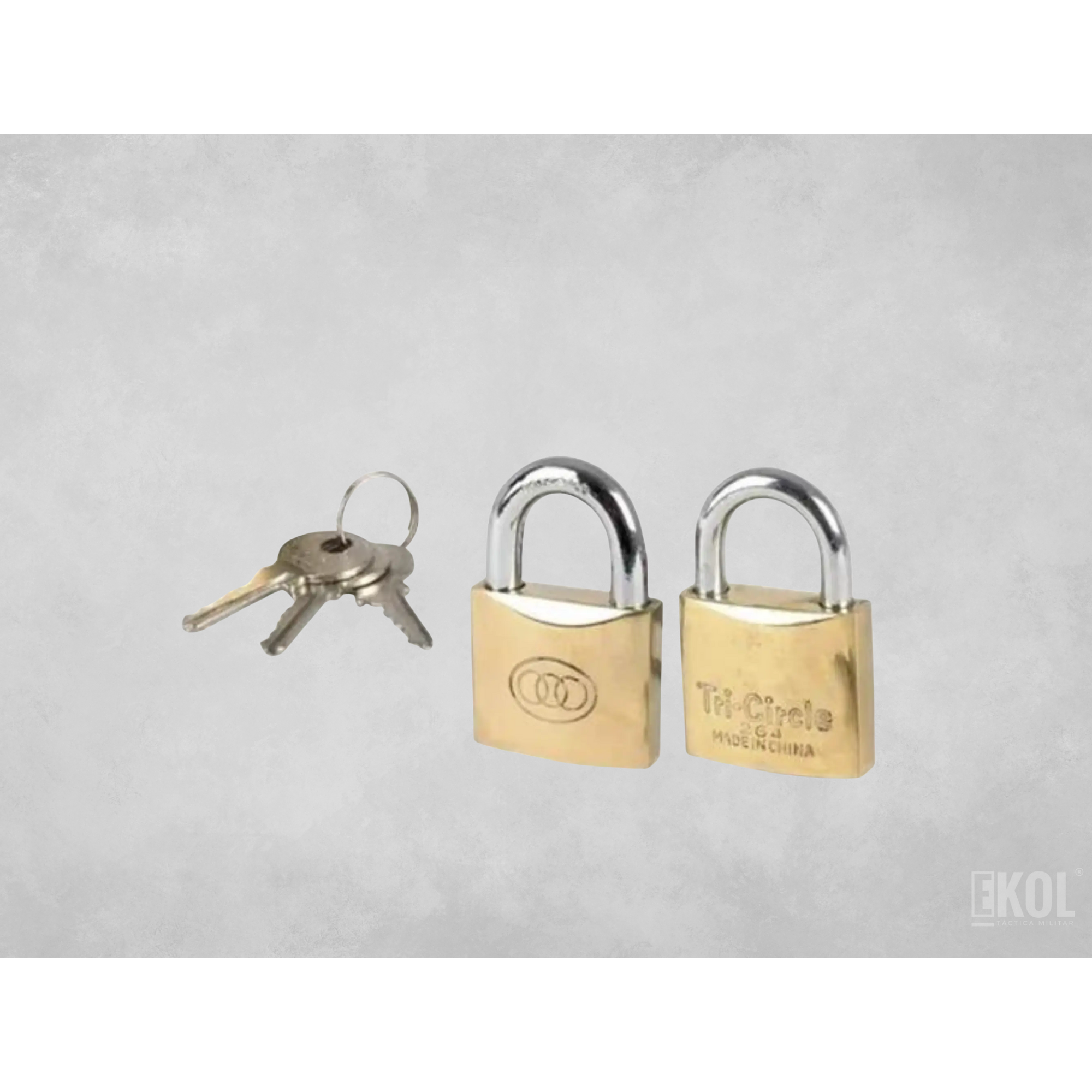Candado Seguridad + Tres Llaves 32 mm - 263 1