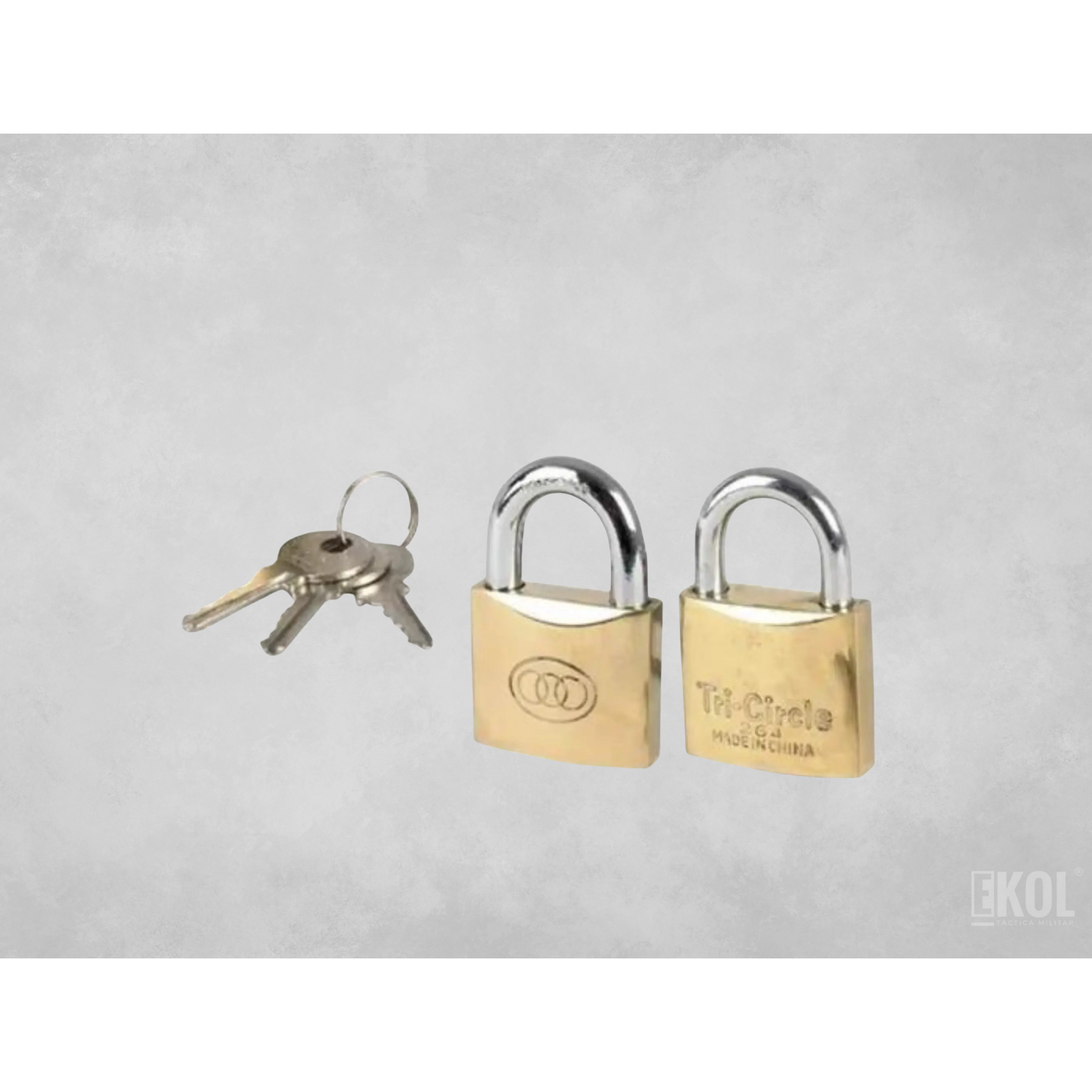 Candado Seguridad + Tres Llaves 32 mm - 263 1