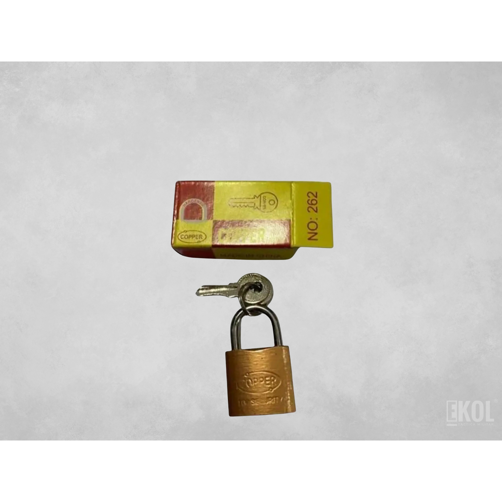 Candado Seguridad + Tres Llaves 25 mm 2