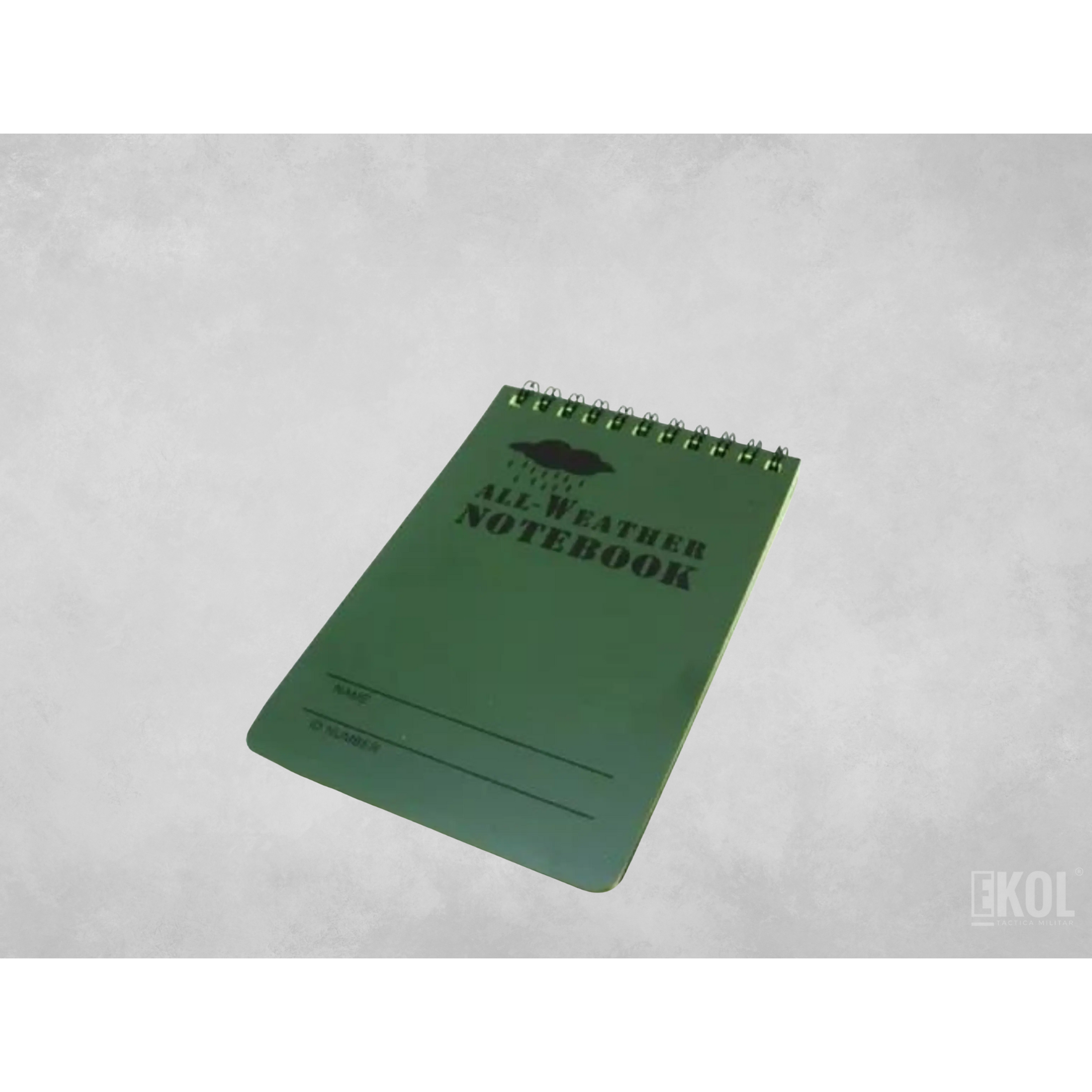 Libreta Militar Impermeable 13x8 cm 2