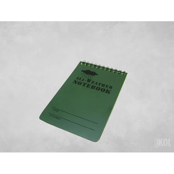 Libreta Militar Impermeable 13x8 cm 2