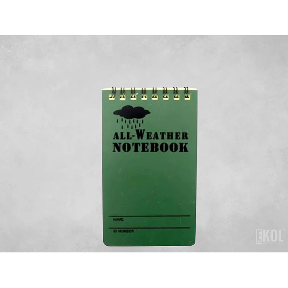 Libreta Militar Impermeable 13x8 cm 1