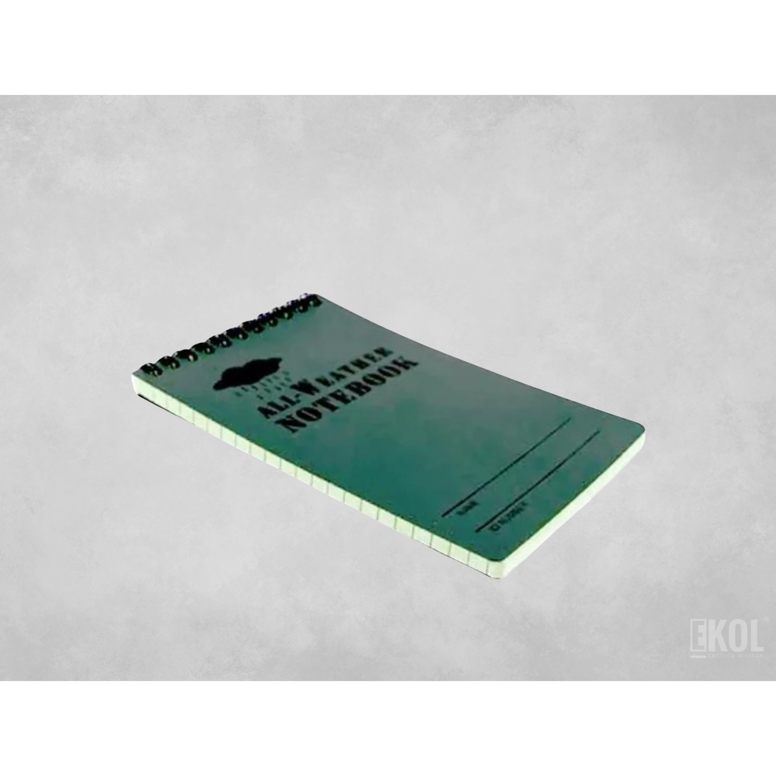 Libreta Militar Impermeable 13x8 cm 4