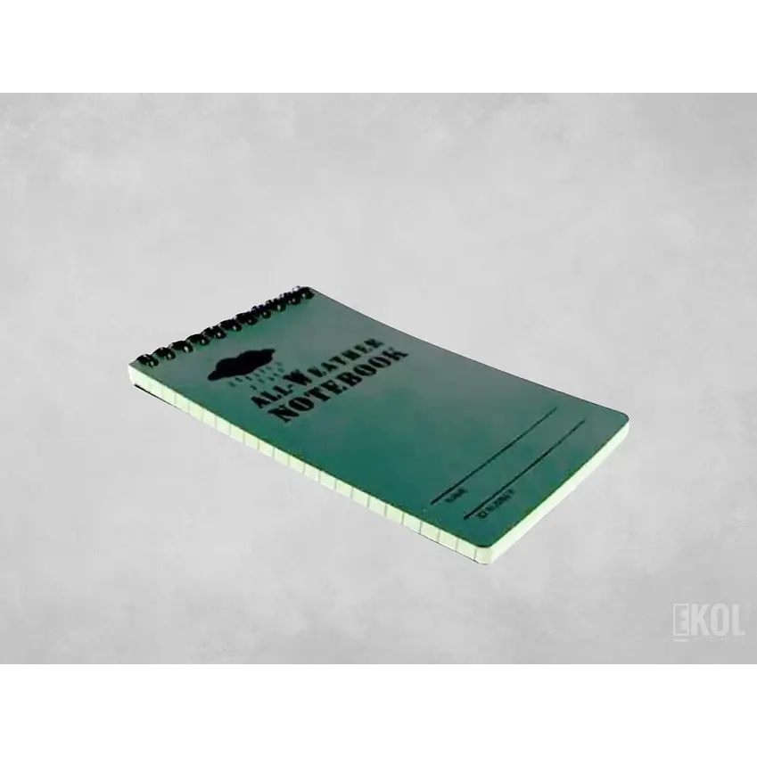 Libreta Militar Impermeable 13x8 cm 4