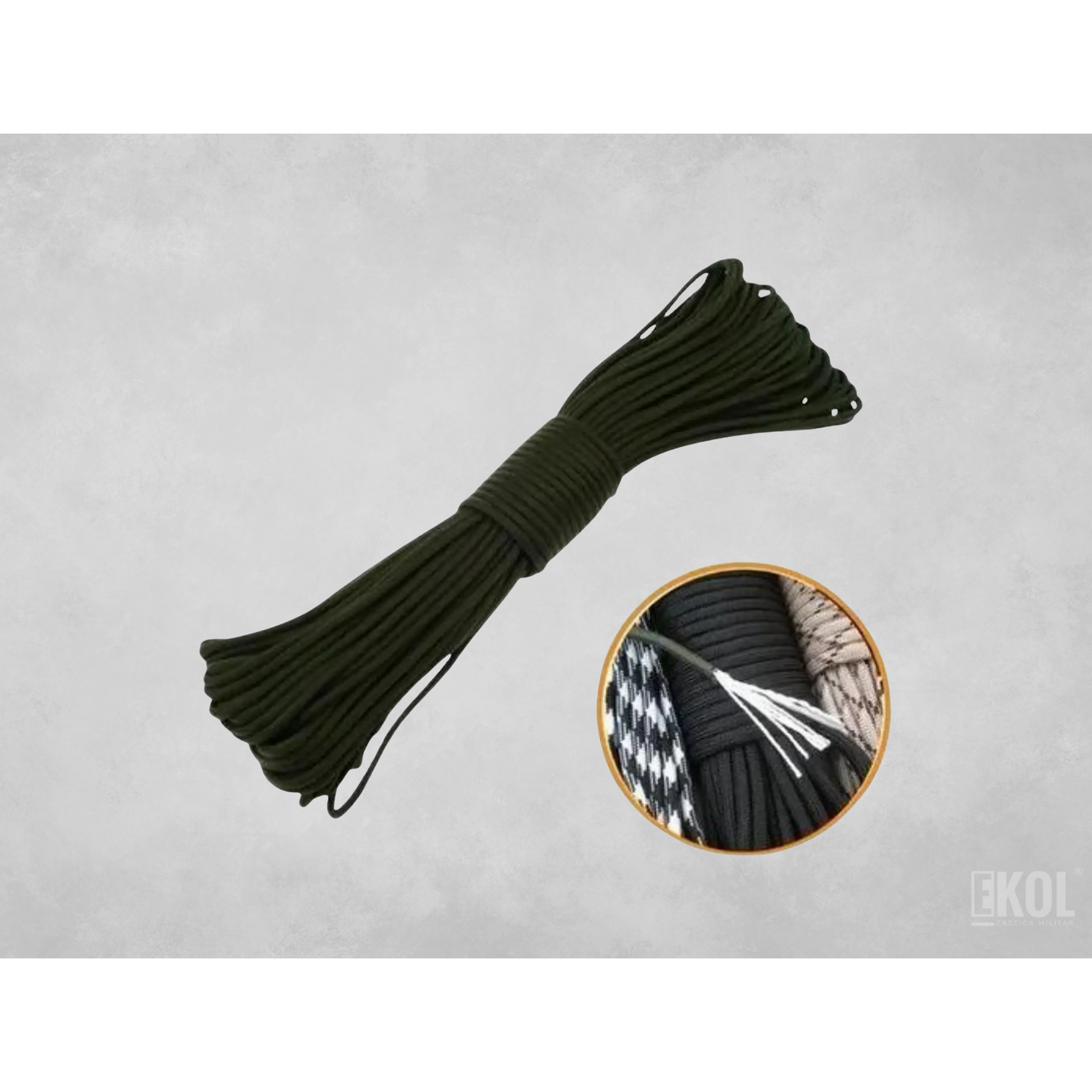 Cuerda Paracord Supervivencia Outdoor 18 mts 4