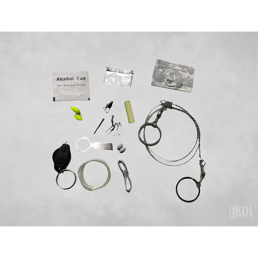 Kit Supervivencia Pesca Camping Outdoor 4