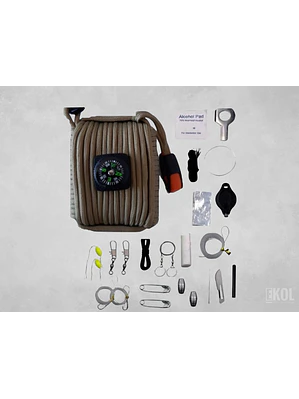 Kit Supervivencia Pesca Camping Outdoor