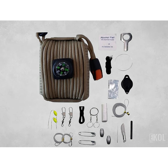 Kit Supervivencia Pesca Camping Outdoor 1