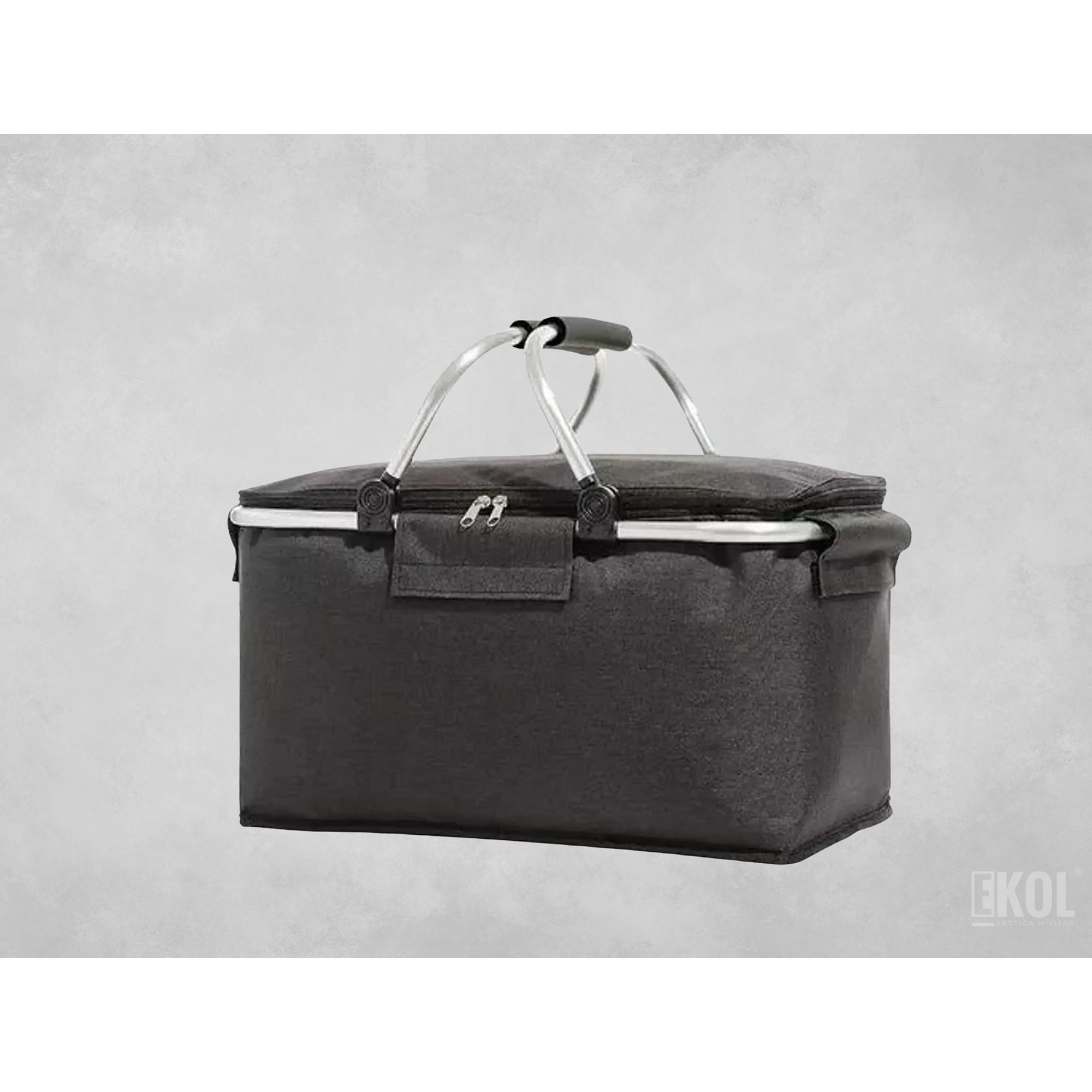 Canasta Picnic Cooler Bolso Térmica Plegable Portatil 1