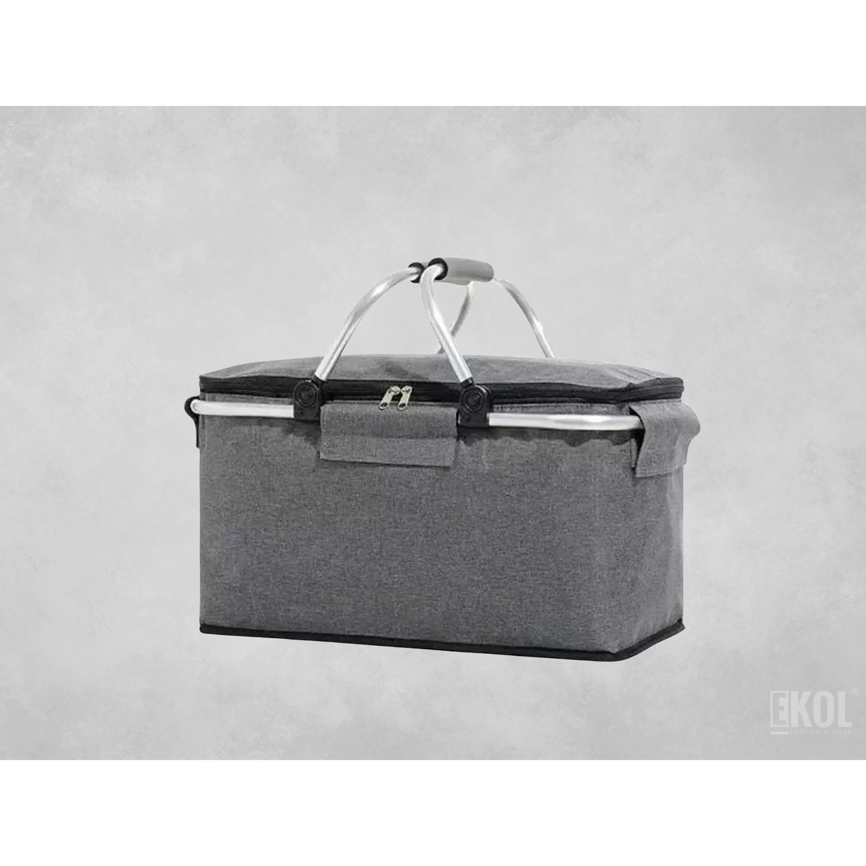 Canasta Picnic Cooler Bolso Térmica Plegable Portatil 3