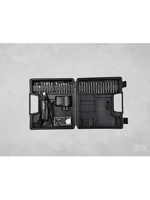 Taladro Rotativo Precisión Pasatiempos 60 Piezas + Accesorios