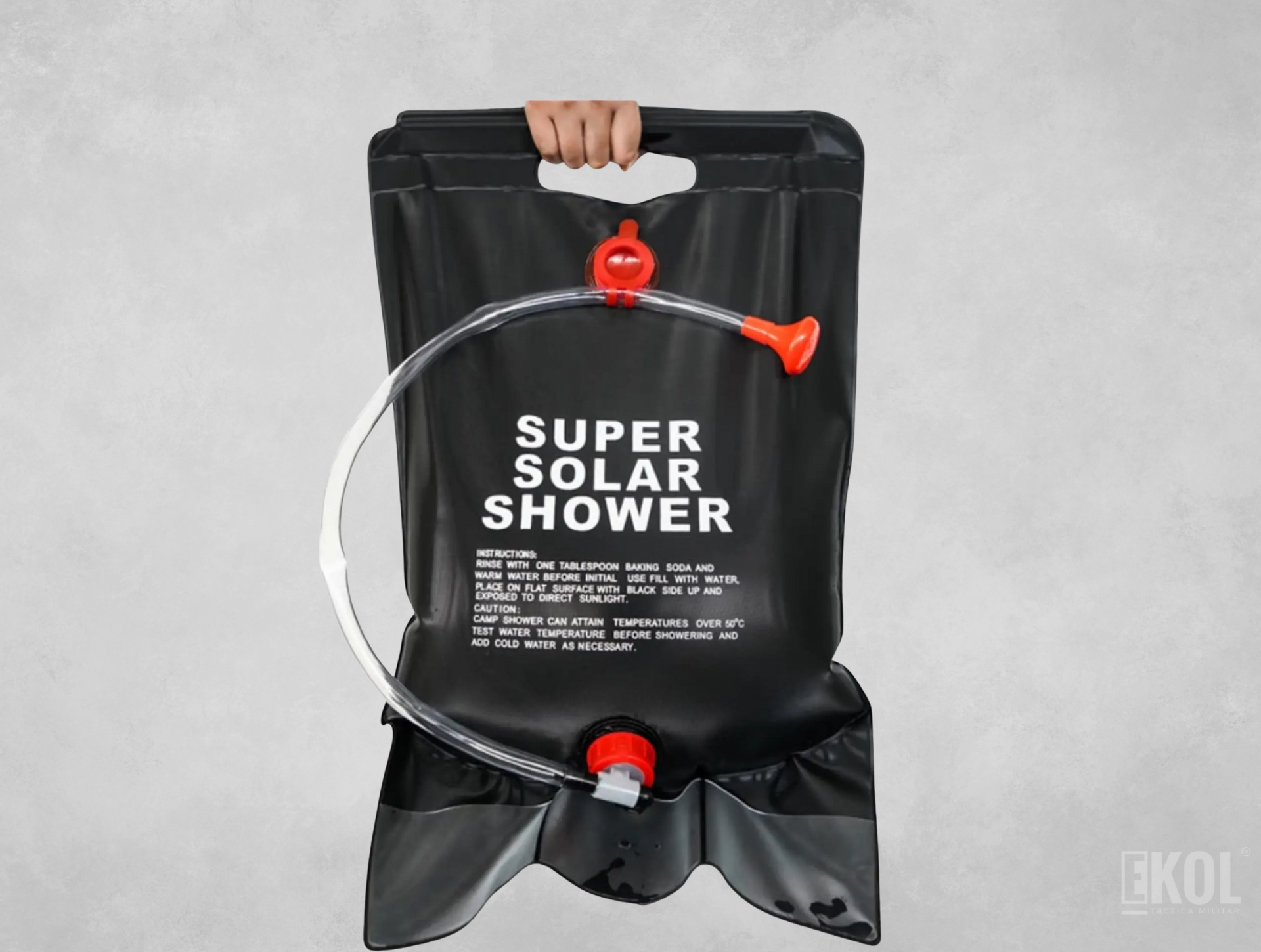 Ducha Solar para Camping Playa Baño 20 L