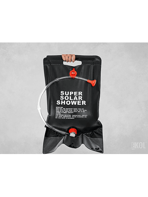 Ducha Solar para Camping Playa Baño 20 L