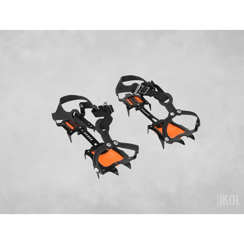 CRAMPONES para caminata en hielo, nieve, esquí montañismo, senderismo 1
