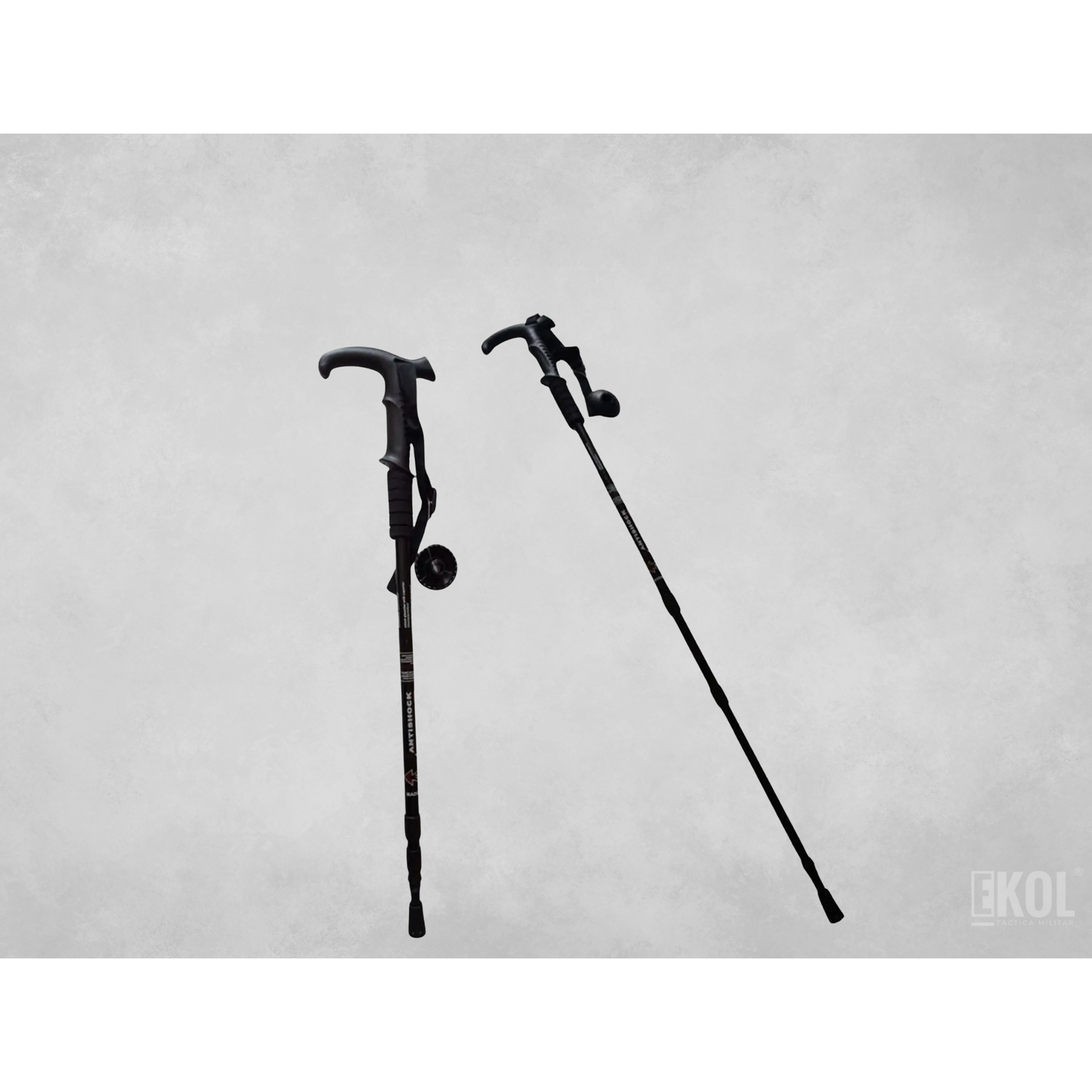 Pack 2 Bastón Trekking Senderismo - Tramos Mango Antishock 1