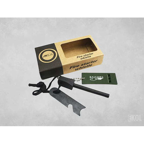 Kit Pedernal + Silbato 4 en 1 2
