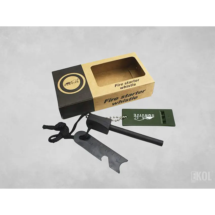 Kit Pedernal + Silbato 4 en 1 2
