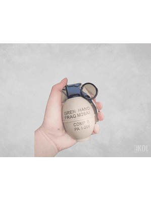 Encendedor Granada Metal - Grande Airsoft Soplete