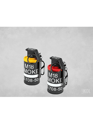 Zippo Granada Humo M18 Encendedor 6x5cm